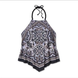 Women’s high neck tankini - size large - kona sol